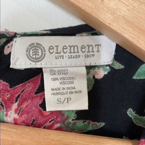 Floral Element Babydoll Dress Sz S - Picture 4 of 11